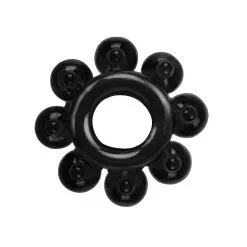 Get Lock Lot De 4 Cockrings Souples RING STARS Noirs -FÉMINITÉS boutique lot de 4 cockrings souples ring stars noirs 2