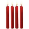 Ouch! Lot De 4 Mini Bougies SM WAX Rouge