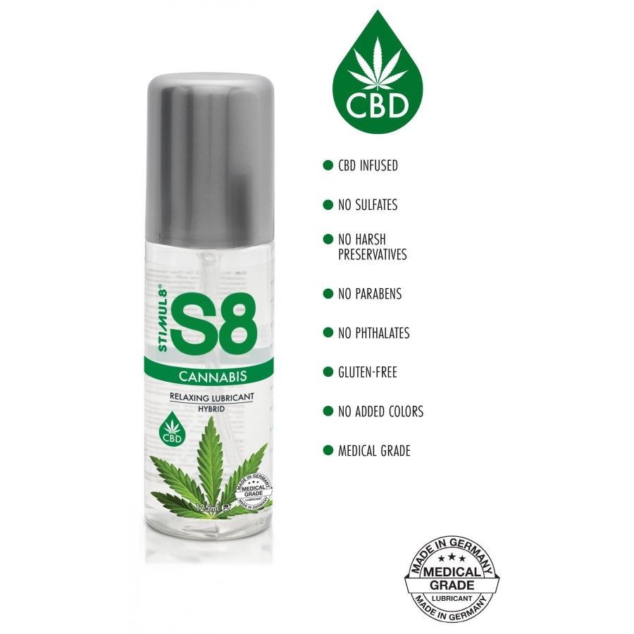 S8 STIMUL8 Lubrifiant CBD S8 125ml 2 S8 STIMUL8 Lubrifiant CBD S8 125ml – Image 2