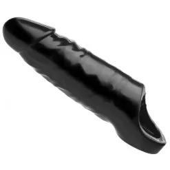 Master Series Mamba Cock Sheath XL Noir 17 X 6.5 Cm