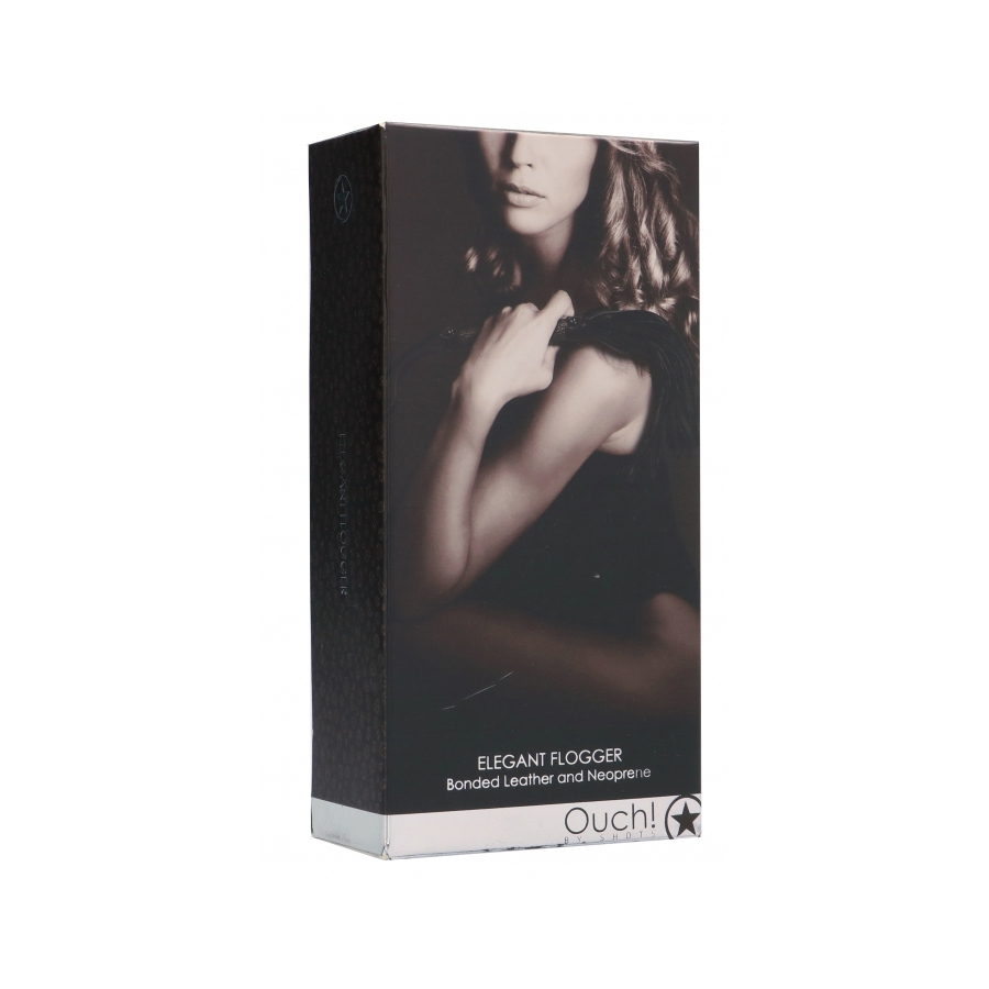 Ouch! Martinet ELEGANT FLOGGER 40cm 2 Ouch! Martinet ELEGANT FLOGGER 40cm – Image 2