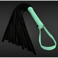 GLO IN THE DARK Martinet Fluorescent GLO Lanières 30cm