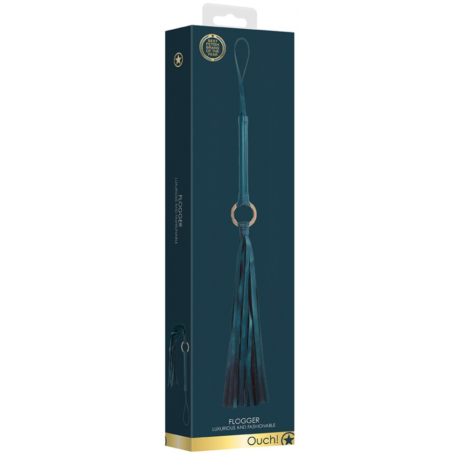 Ouch! Halo Martinet HALO 53cm Bleu 2 Ouch! Halo Martinet HALO 53cm Bleu – Image 2