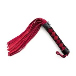 Correct Me Martinet JOKY STAR 38cm Noir-rouge -FÉMINITÉS boutique martinet joky star 38cm noir rouge 2