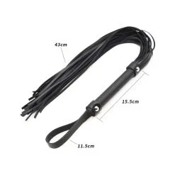 Correct Me Martinet Long Sm MEGA FLOG 63cm Noir 11 Correct Me Martinet Long Sm MEGA FLOG 63cm Noir -FÉMINITÉS boutique martinet long sm mega flog 63cm noir 4