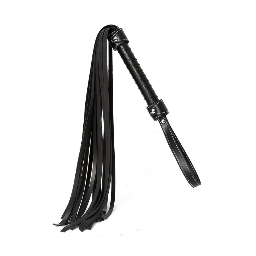 Correct Me Martinet Sm LONG FANCY 60cm Noir 2 Correct Me Martinet Sm LONG FANCY 60cm Noir – Image 2