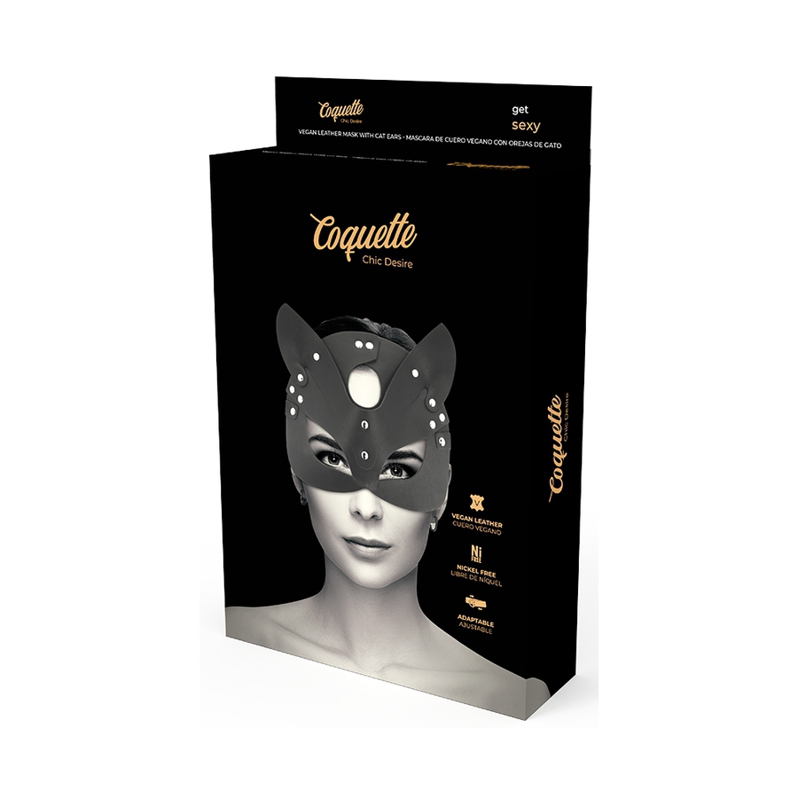 Coquette Masque Avec Oreilles De Chat 2 Coquette Masque Avec Oreilles De Chat – Image 2