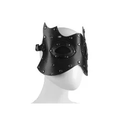 KinkHarness Masque BOOREL Noir -FÉMINITÉS boutique masque boorel noir 2