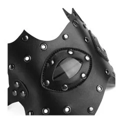 KinkHarness Masque BOOREL Noir -FÉMINITÉS boutique masque boorel noir 7