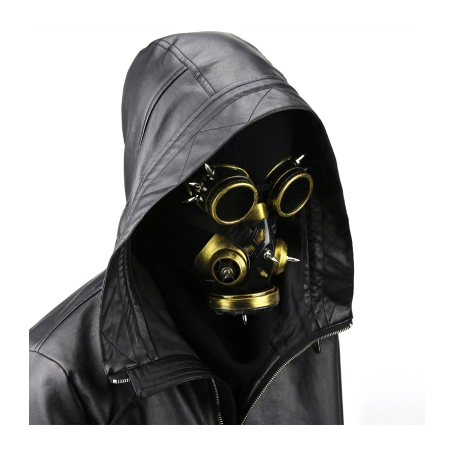 KinkHarness Masque Et Lunettes SPLICE GOLD 3 KinkHarness Masque Et Lunettes SPLICE GOLD – Image 3