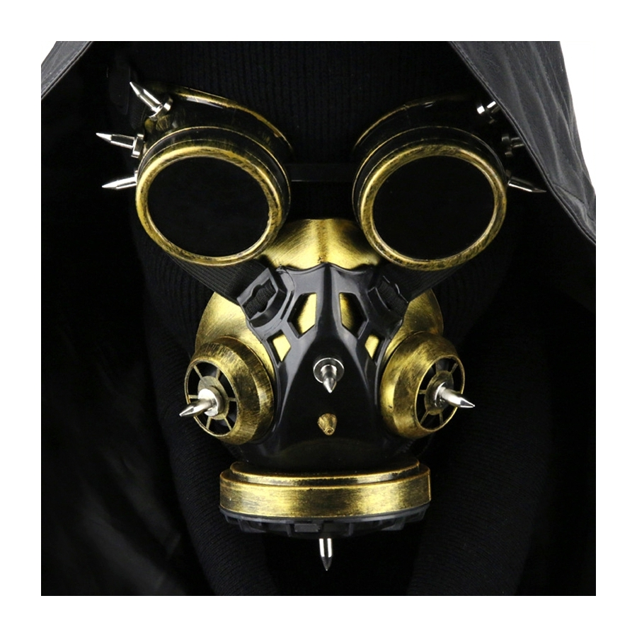 KinkHarness Masque Et Lunettes SPLICE GOLD 4 KinkHarness Masque Et Lunettes SPLICE GOLD – Image 4