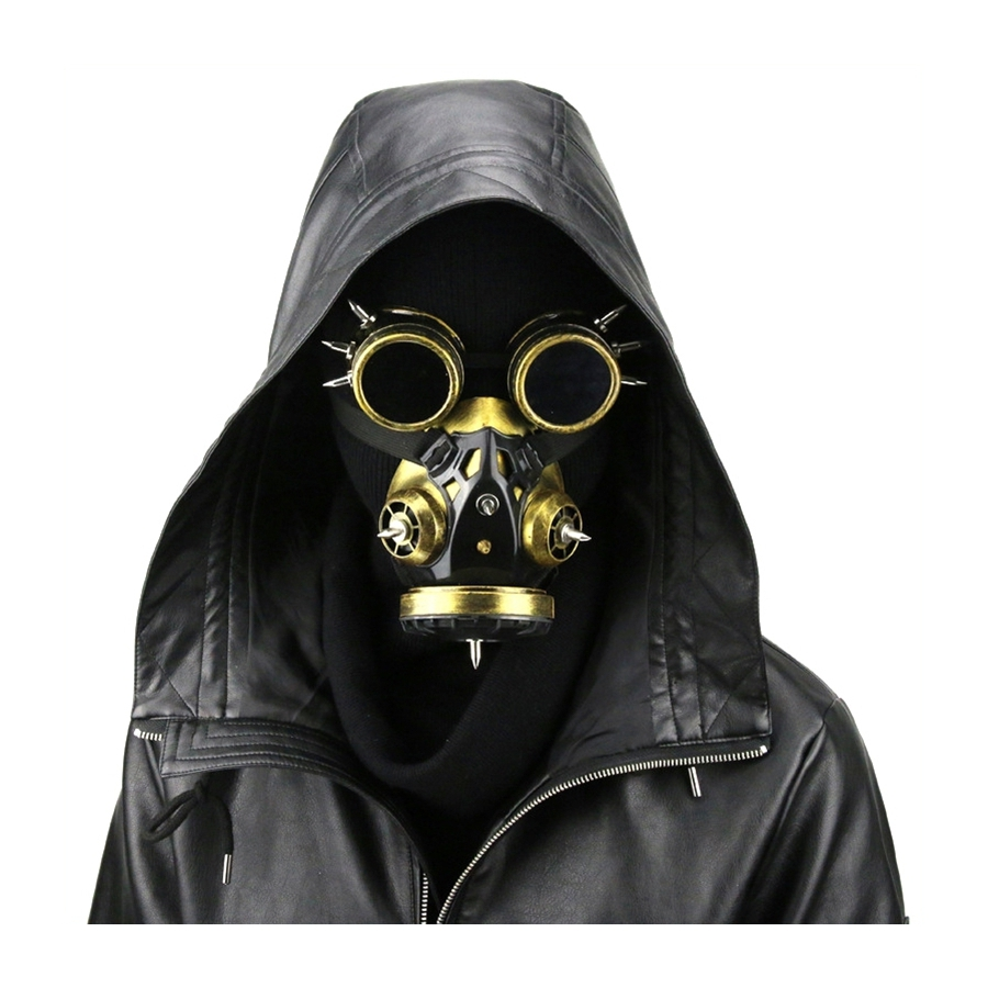 KinkHarness Masque Et Lunettes SPLICE GOLD 1 KinkHarness Masque Et Lunettes SPLICE GOLD