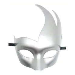 KinkHarness Masque FLAMY Argenté