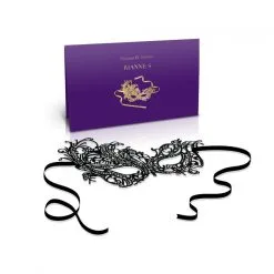Rianne S Masque IV Violaine Noir -FÉMINITÉS boutique masque iv violaine noir 2