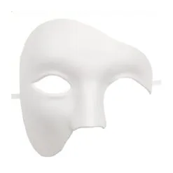 KinkHarness Masque MILO Blanc