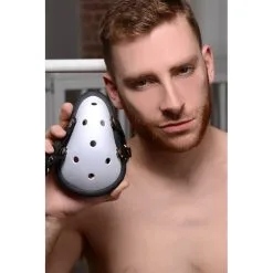 Master Series Masque Muselière Solide -FÉMINITÉS boutique masque museliere solide 3