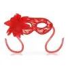 Masque OHMAMA Dentelle Et Fleur Rouge