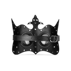 KinkHarness Masque ROYAL Noir 14 KinkHarness Masque ROYAL Noir -FÉMINITÉS boutique masque royal noir 4