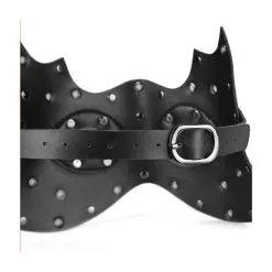 KinkHarness Masque ROYAL Noir 16 KinkHarness Masque ROYAL Noir -FÉMINITÉS boutique masque royal noir 6