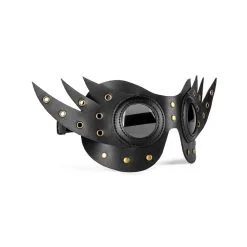 KinkHarness Masque SPLICY WING Noir 14 KinkHarness Masque SPLICY WING Noir -FÉMINITÉS boutique masque splicy wing noir 4