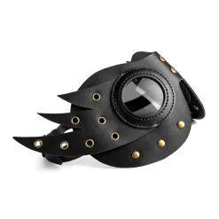 KinkHarness Masque SPLICY WING Noir 15 KinkHarness Masque SPLICY WING Noir -FÉMINITÉS boutique masque splicy wing noir 5