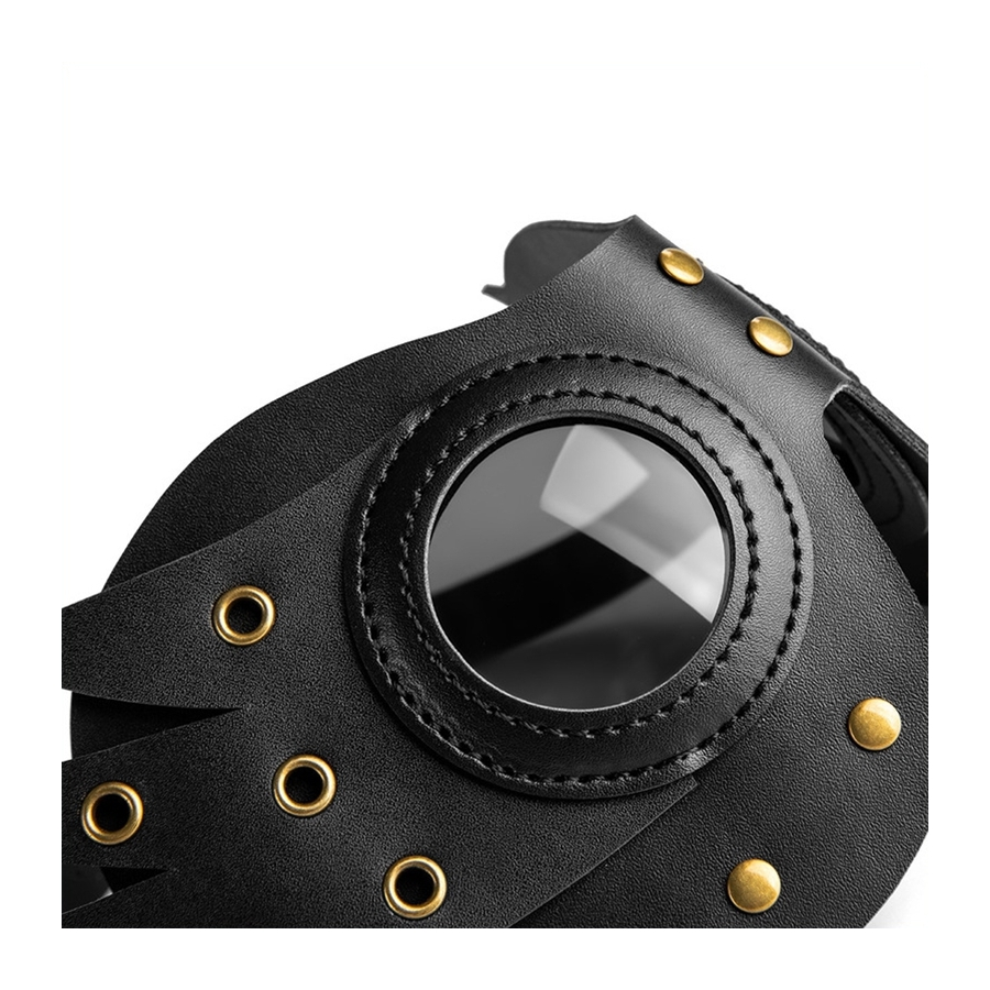 KinkHarness Masque SPLICY WING Noir 7 KinkHarness Masque SPLICY WING Noir – Image 7