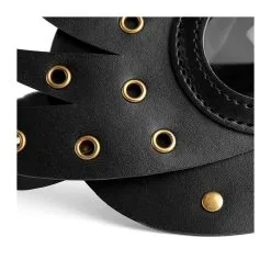 KinkHarness Masque SPLICY WING Noir 18 KinkHarness Masque SPLICY WING Noir -FÉMINITÉS boutique masque splicy wing noir 8