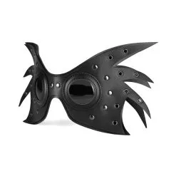 KinkHarness Masque WINGY Noir -FÉMINITÉS boutique masque wingy noir 3