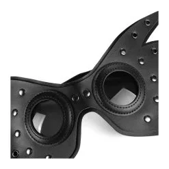 KinkHarness Masque WINGY Noir -FÉMINITÉS boutique masque wingy noir 6