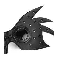 KinkHarness Masque WINGY Noir -FÉMINITÉS boutique masque wingy noir 7