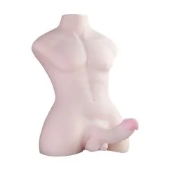 MySexPartner Masturbateur Buste Avec Pénis Articulé BIG TORSO Sexe De 16cm