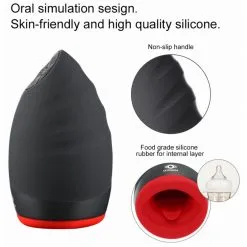 Otouch Masturbateur Chauffant ORAL CHIVEN 6 Vibrations -FÉMINITÉS boutique masturbateur chauffant oral chiven 6 vibrations 8