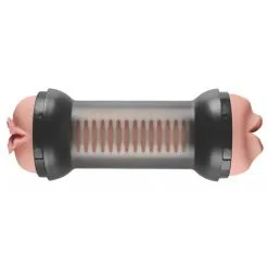 Lovetoy Masturbateur DOUBLE SIDE Vagin - Bouche -FÉMINITÉS boutique masturbateur double side vagin bouche 5