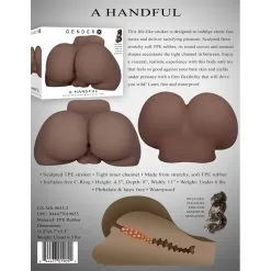 Gender X Masturbateur Fessier Homme A HANDFUL Marron 7 Gender X Masturbateur Fessier Homme A HANDFUL Marron -FÉMINITÉS boutique masturbateur fessier homme a handful marron 3