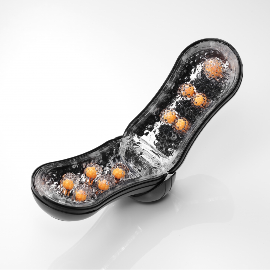 TENGA Masturbateur FLIP ORB STRONG Orange 4 TENGA Masturbateur FLIP ORB STRONG Orange – Image 4