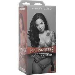 Masturbateur MAIN SQUEEZE Honey Gold -FÉMINITÉS boutique masturbateur main squeeze honey gold 4