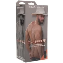 ULTRASKYN Masturbateur MAN SQUEEZE Chad White -FÉMINITÉS boutique masturbateur man squeeze chad white 3