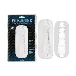 Prof Jason C Masturbateur PALM STROKER N°1 - 13cm Transparent -FÉMINITÉS boutique masturbateur palm stroker n1 13cm transparent 3