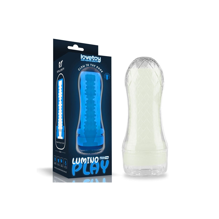 Masturbateur Phosphoresent LUMINO Ribbed 2 Masturbateur Phosphoresent LUMINO Ribbed – Image 2