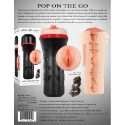 Zero Tolerance Masturbateur POP ON THE GO Vulve -FÉMINITÉS boutique masturbateur pop on the go vulve 3