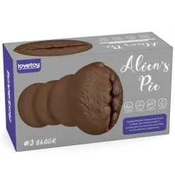 Lovetoy Masturbateur Pussy ALIEN'S PIE N°3 Marrron -FÉMINITÉS boutique masturbateur pussy alien s pie n3 marrron 8