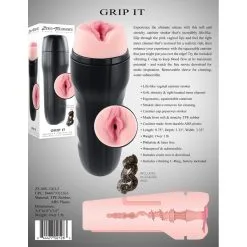 Zero Tolerance Masturbateur Pussy GRIP IT Vulve -FÉMINITÉS boutique masturbateur pussy grip it vulve 3