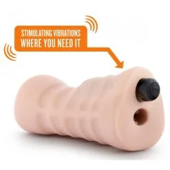 M For Men Masturbateur Réaliste Vibrant SKYE Bouche -FÉMINITÉS boutique masturbateur realiste vibrant skye bouche 4