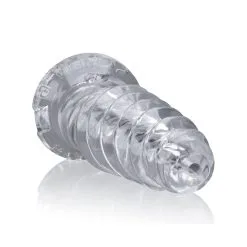Oxballs Masturbateur Screw'd Super Squish Corkscrew Jack-Off Clear -FÉMINITÉS boutique masturbateur screw d super squish corkscrew jack off clear 2