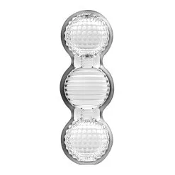 Jamyjob Masturbateur Souple Transparent TENSEK N°2 - 15cm -FÉMINITÉS boutique masturbateur souple transparent tensek n2 15cm 3