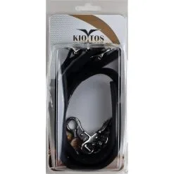 Kiotos Menottes De Chevilles En Silicone DELUXE Noir -FÉMINITÉS boutique menottes de chevilles en silicone deluxe noir 1