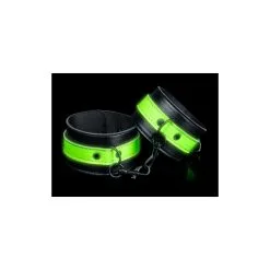 Ouch! Glow Menottes De Chevilles Phosphorescentes GLOW -FÉMINITÉS boutique menottes de chevilles phosphorescentes glow 2