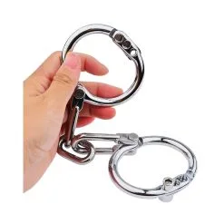 KINKgear Menottes De Poignets En Métal THIRD STRICT -FÉMINITÉS boutique menottes de poignets en metal third strict 1