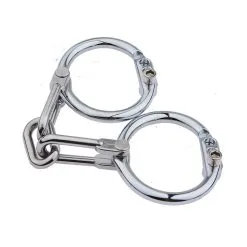 KINKgear Menottes De Poignets En Métal THIRD STRICT -FÉMINITÉS boutique menottes de poignets en metal third strict 4