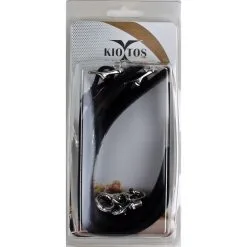 Kiotos Menottes De Poignets En Silicone DELUXE Noir -FÉMINITÉS boutique menottes de poignets en silicone deluxe noir 1